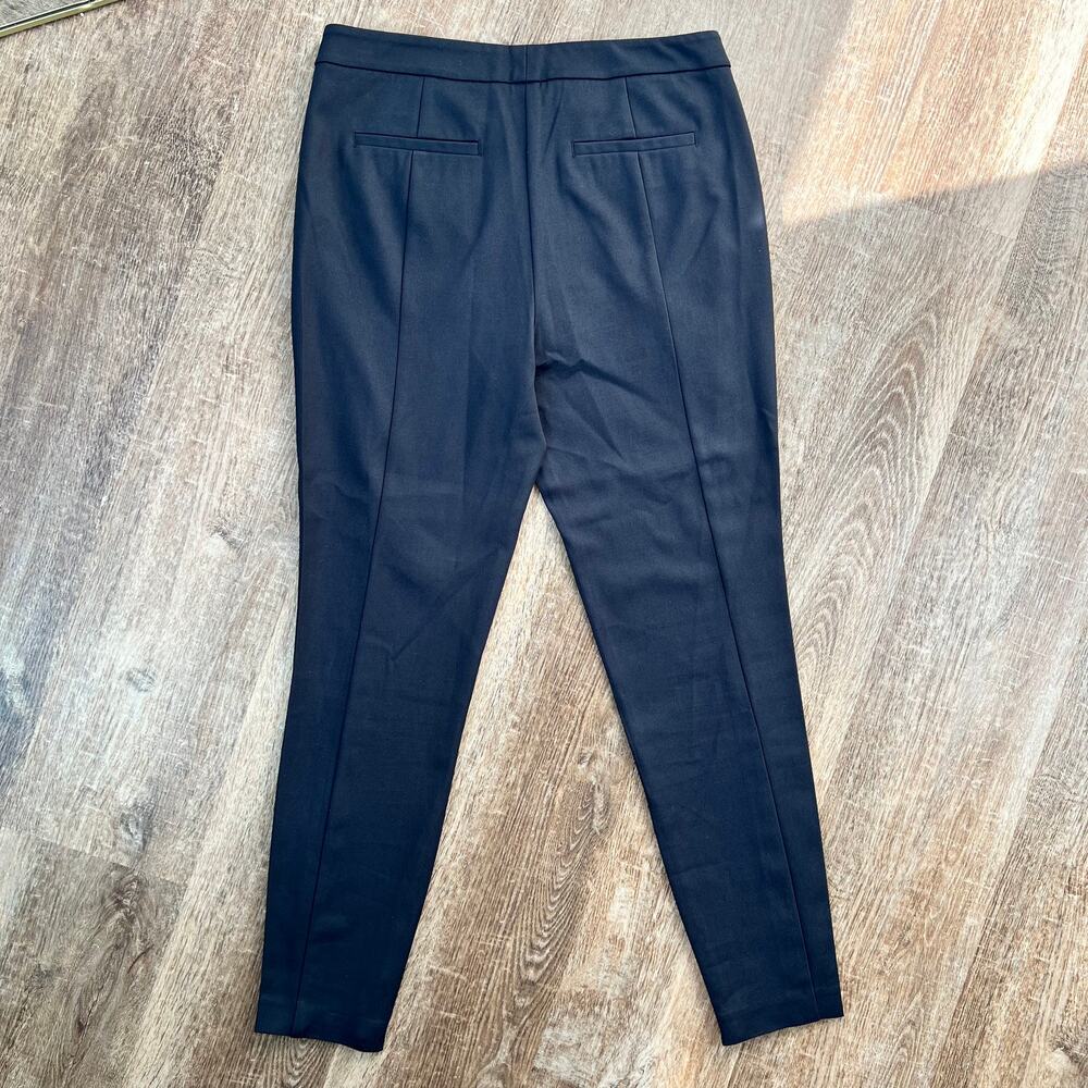 Reiss Darlas Trouser Pants Black Ankle Zipper Business - Picture 6 of 7